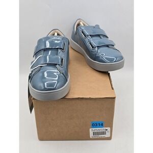 NEW Revitalign Orthotic Smoke Blue Solid Sneakers Malibu Bella Patent Sz 9 D